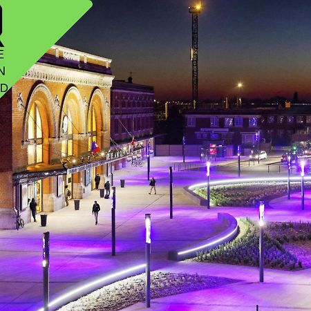 Apartament Grand T2 Jardin Wifi Parking Proche Gare Saint-Quentin  Zewnętrze zdjęcie